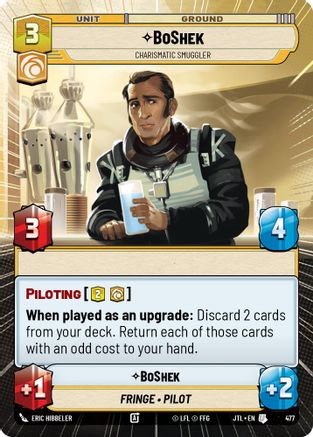 BoShek - Charismatic Smuggler (Hyperspace) (477) - Jump to Lightspeed