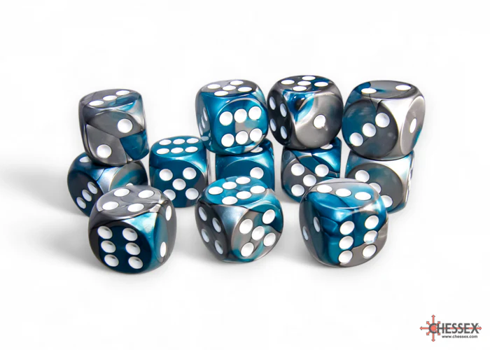 Chessex - 16mm d6 Dice Block (12 dice) - Various Colours - Image 17