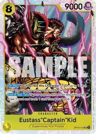 Eustass"Captain"Kid (112) (OP10-112) - Royal Blood
