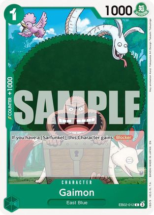Gaimon (EB02-012) - Extra Booster: Anime 25th Collection