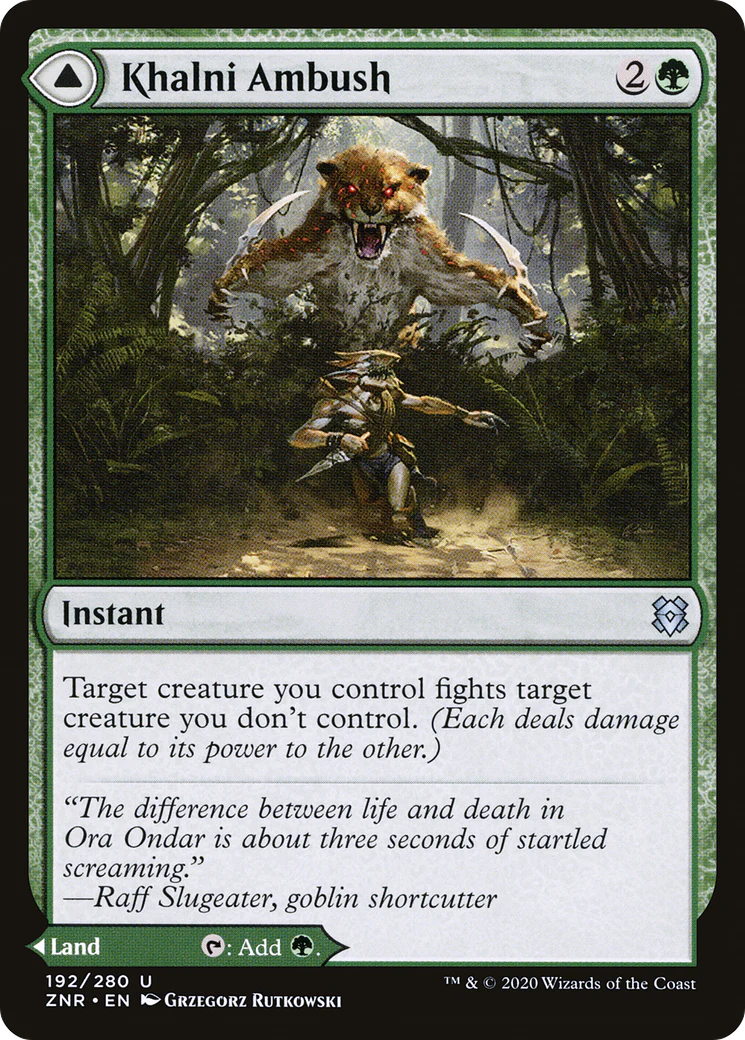 Khalni Ambush // Khalni Territory (ZNR-192) - Zendikar Rising - Image 6