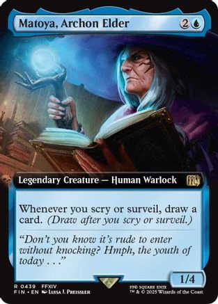 Matoya, Archon Elder (Extended Art) (FIN-439) - FINAL FANTASY Foil