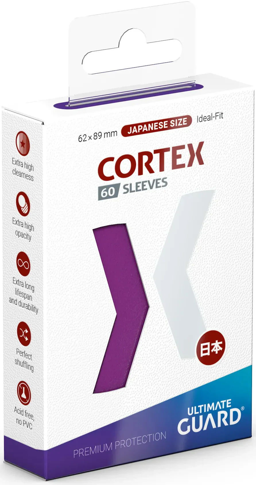Ultimate Guard - Cortex Matte Sleeves - Japanese Size - 60ct - Various Colours - Image 10