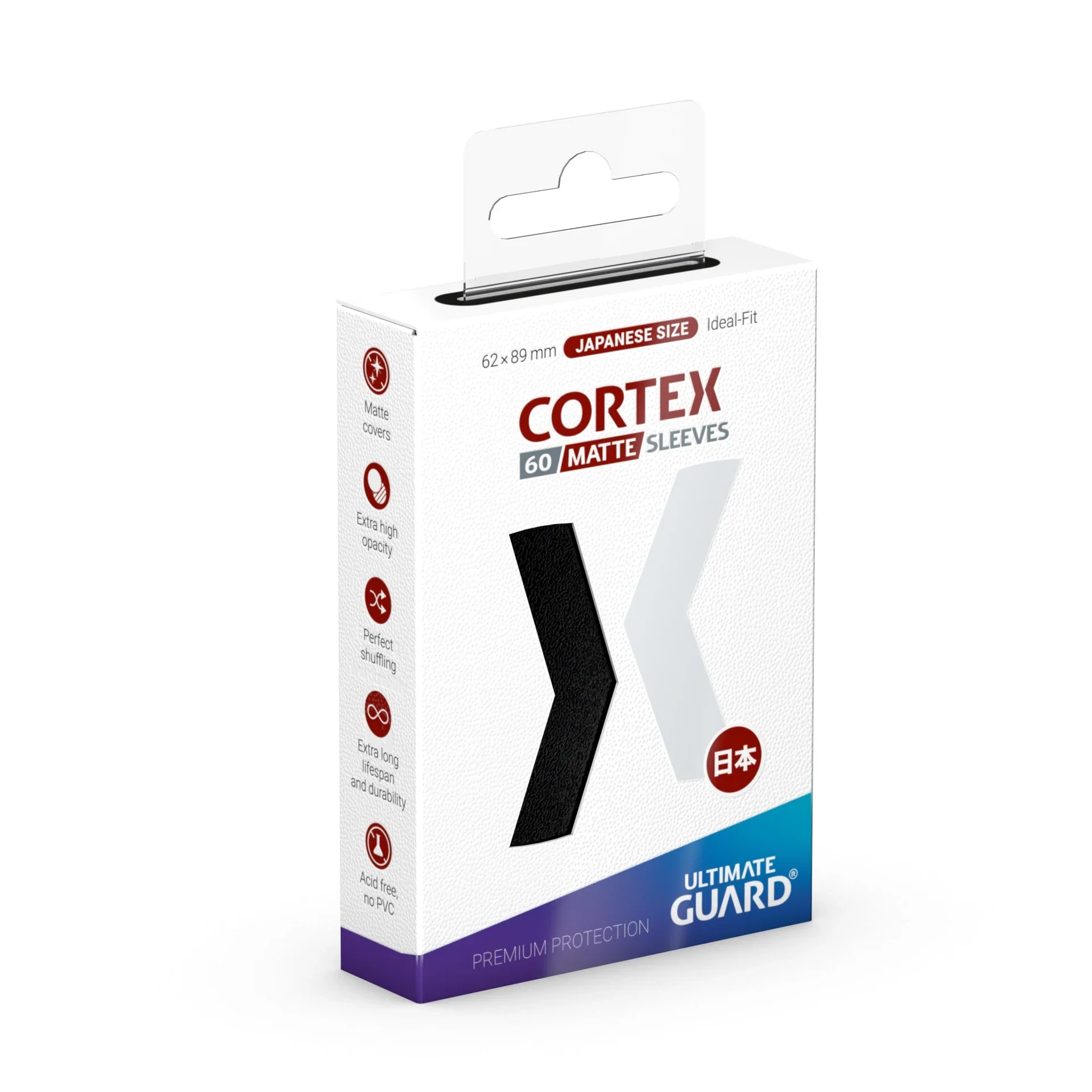 Ultimate Guard - Cortex Matte Sleeves - Japanese Size - 60ct - Various Colours - Image 7