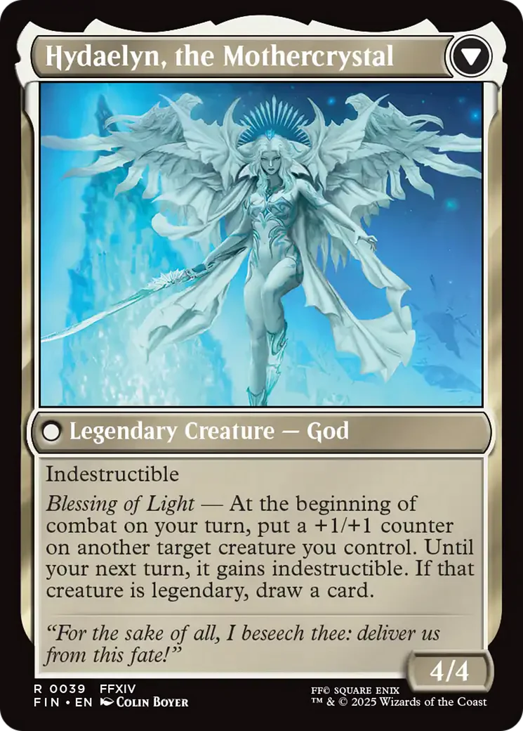 Venat, Heart of Hydaelyn // Hydaelyn, the Mothercrystal (FIN-039) - FINAL FANTASY - Image 3