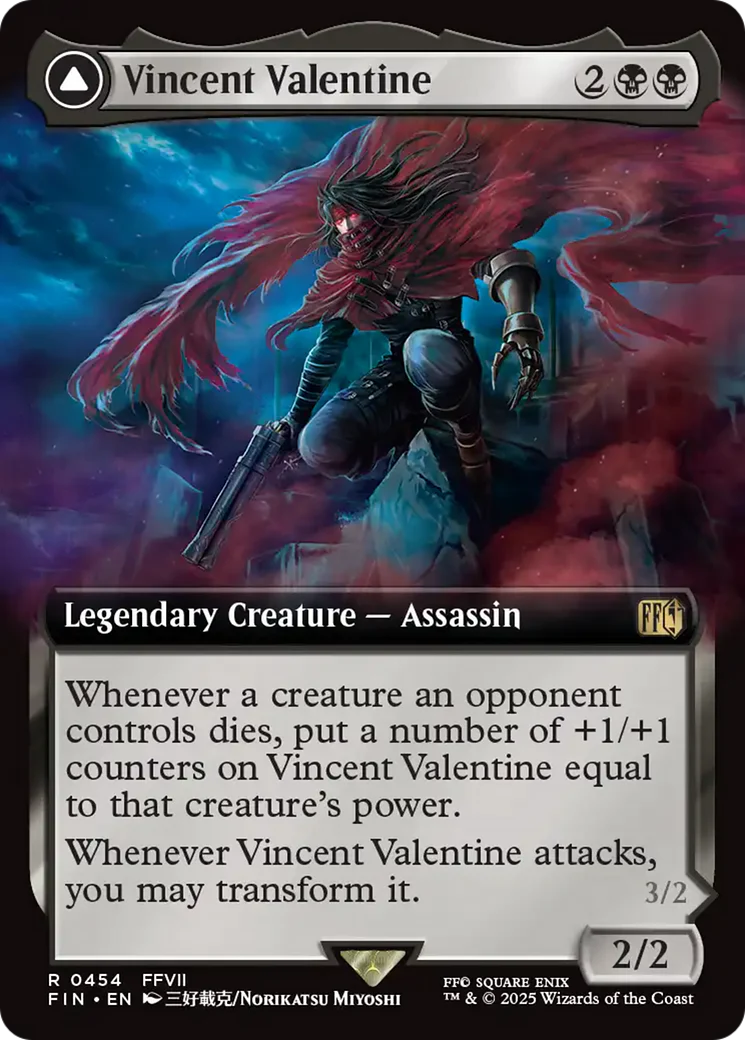 Vincent Valentine // Galian Beast (FIN-454) - FINAL FANTASY: (Extended Art) - Image 2