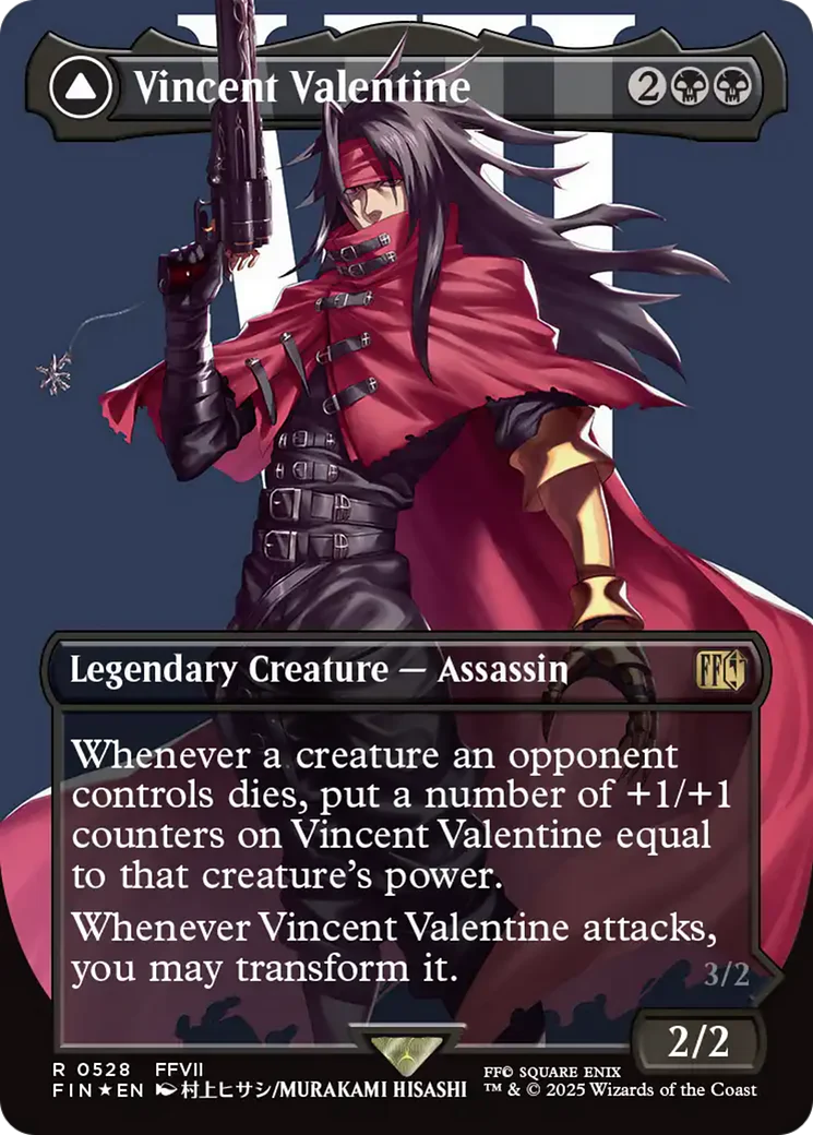 Vincent Valentine // Galian Beast (FIN-528) - FINAL FANTASY (Borderless) Foil - Image 2